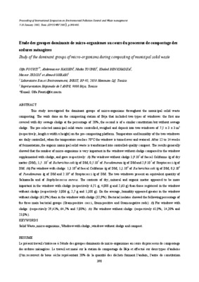 methodes d_echantillonnage des micro organismes dans les cours d_eau Book