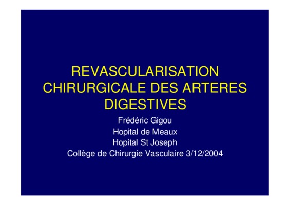 revascularisation Book