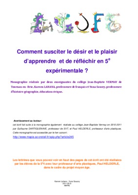 susciter le desir Book