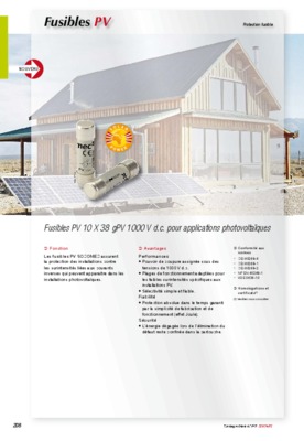 fusibles 10x38 serie jaune Book