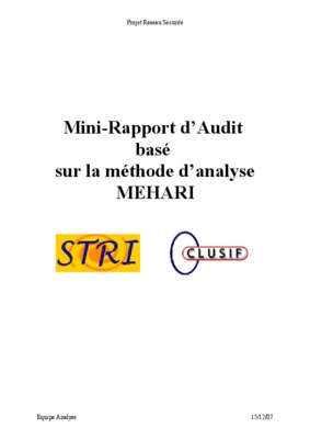 audit base sur methode cobit Book