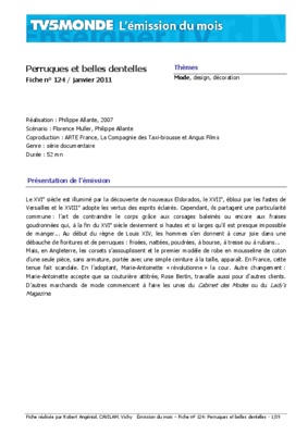 perruques Book