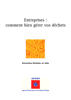 entreprises comment bien gerer vos dechets Book