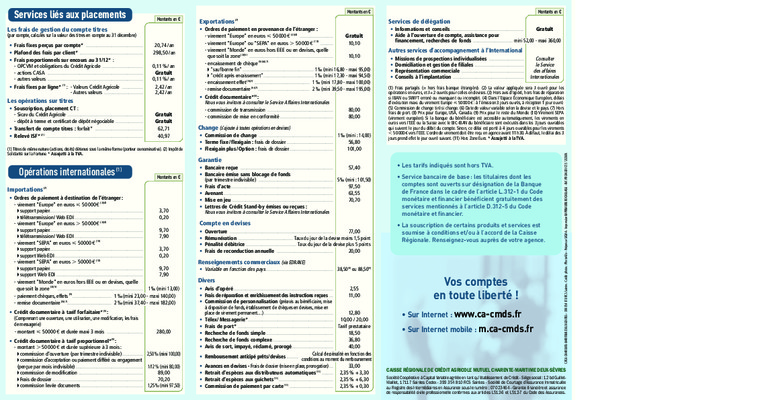 commission de change Book