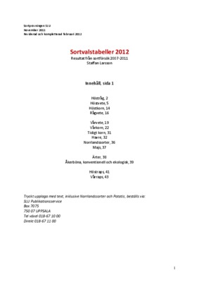 lantbruksuniversitet Book