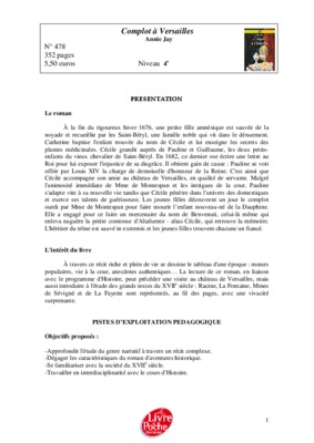 complot a versailles Book
