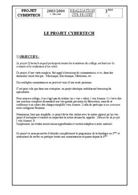 projet cybertech Book