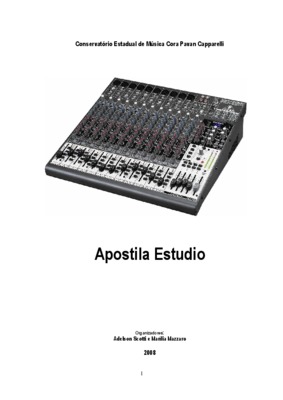 apostila da arte da musica Book
