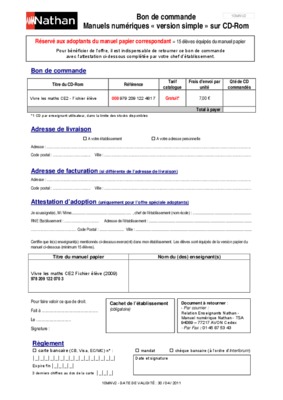 commande du catalogue gratuit ampm Book