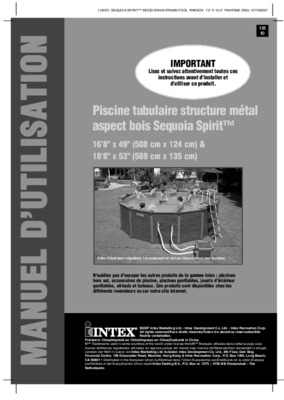 rechauffeur intex Book