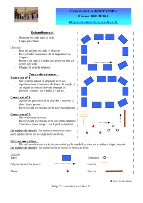 echauffement baby gym Book