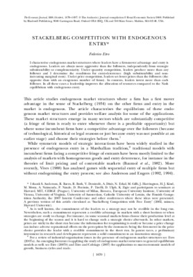duopole stackelberg Book