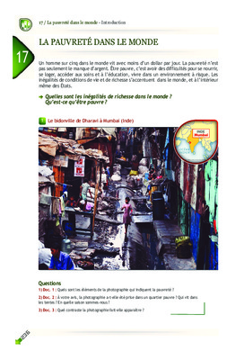 la pauvrete dans le monde 5eme Book