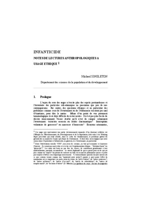infanticide Book