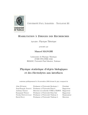 travaux diriger de la physique statistique Book