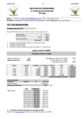 exercice corrige uml gestion du personnel Book