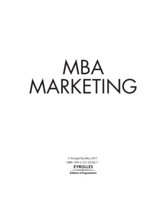 directeurs marketing Book