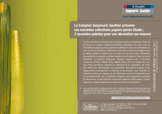 seigneurie gauthier Book
