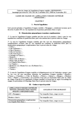 appellation de bourgogne Book