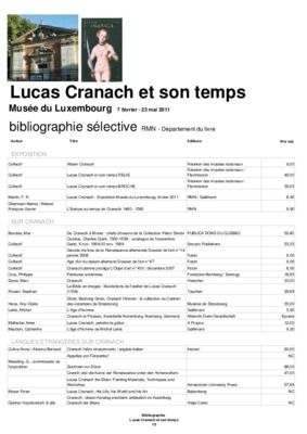 cranach Book