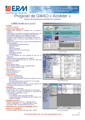 presentation gmao Book
