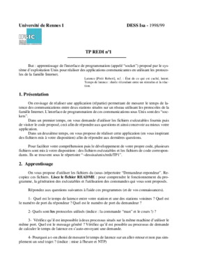 rennes sessoin 1998 Book
