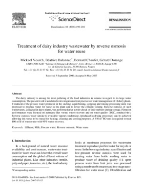 treatment of dairy wastewater by coagulants Book