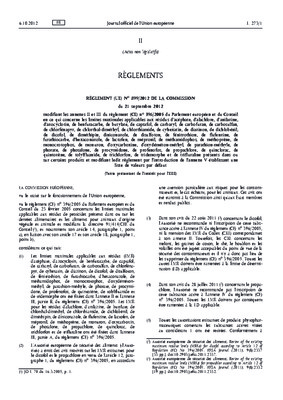 reglement 30 septembre 2012 Book