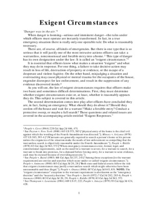 exigent Book