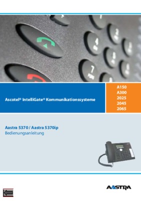 aastra 5370ip notice Book
