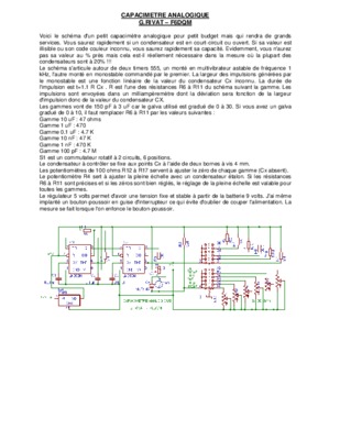 capacimetre doc Book