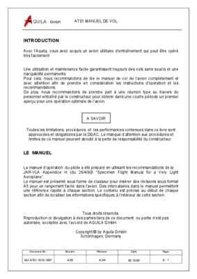 avion aquila Book