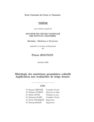 rognon Book