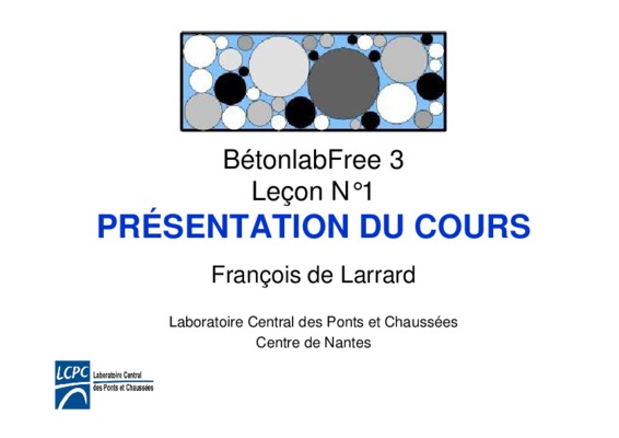 lcpc betonlabpro lecon Book