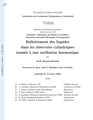 ballottement Book