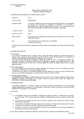 lycee chateaubriand internat Book