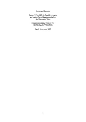 proto swahili Book