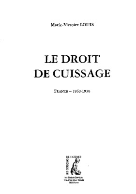 cuissage Book