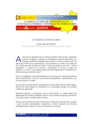 comunicacion no verbal Book