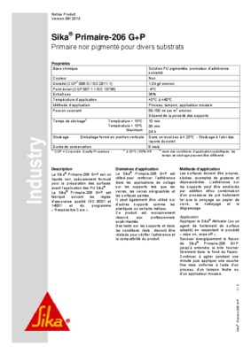 sika primaire 206 gp Book