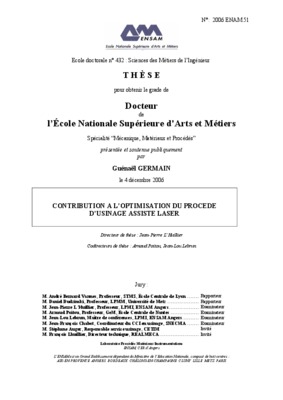 marche usinage laser Book