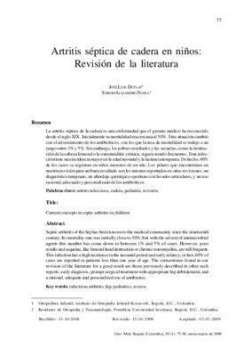 artritis cadera Book