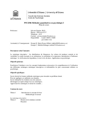 panorama des methodes statistiques Book