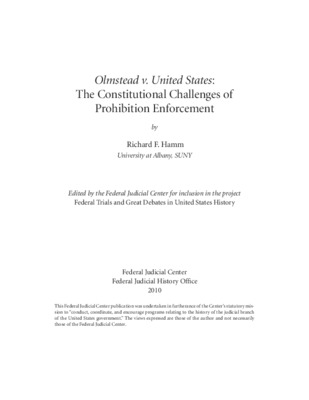 olmstead Book