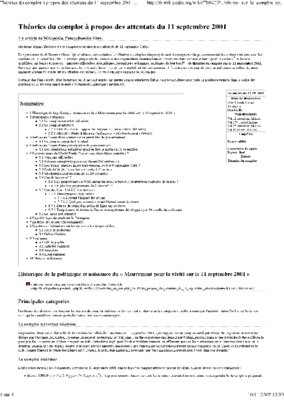 theories du complot Book