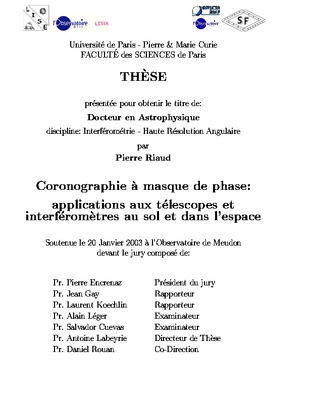 coronographie Book