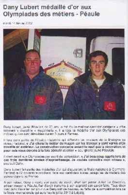 epreuve maconnerie olympiades des metiers Book