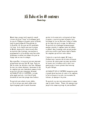 largo allegro largo Book