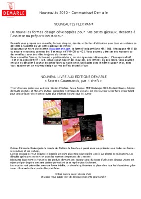 demarle 8 Book