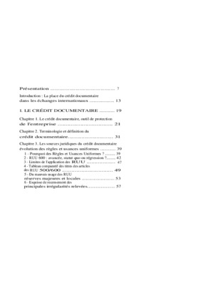 la place du credit dans une pme Book